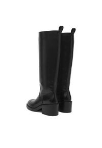 Jenny - JENNY Kozaki CEO-HY80171S-1 Czarny. Kolor: czarny. Materiał: materiał #5