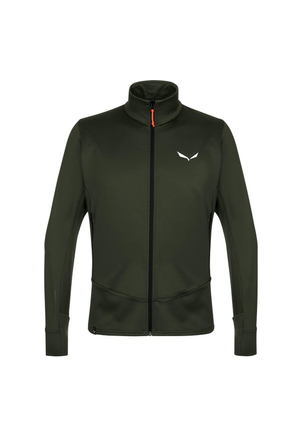 Salewa - Bluza trekkingowa męska Puez PL. Kolor: zielony. Materiał: dzianina, materiał