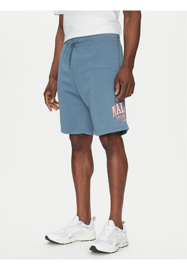 Jack & Jones - Jack&Jones Szorty sportowe Kane Detroit 12268773 Niebieski Relaxed Fit. Kolor: niebieski. Materiał: syntetyk. Styl: sportowy