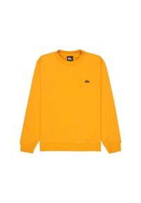 Quiksilver - Bluza dla Chłopcy BASIC Żółty. Okazja: na co dzień. Kolor: żółty. Materiał: poliester, bawełna, tkanina. Wzór: haft. Styl: casual #1