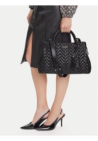 Guess Torebka Melisandra HWQG96 53070 Czarny. Kolor: czarny. Materiał: skórzane #4