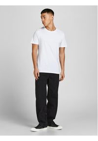 Jack & Jones - Jack&Jones Komplet 3 t-shirtów Organic Basic 12191759 Kolorowy Regular Fit. Materiał: bawełna. Wzór: kolorowy #4