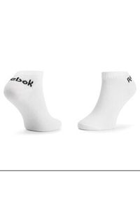 Reebok Zestaw 3 par niskich skarpet unisex Act Core Low Cut Sock 3p FL5224 Biały. Kolor: biały. Materiał: materiał