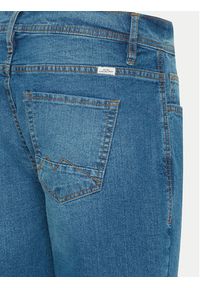 Blend Szorty jeansowe 20716430 Niebieski Slim Fit. Kolor: niebieski. Materiał: bawełna #8