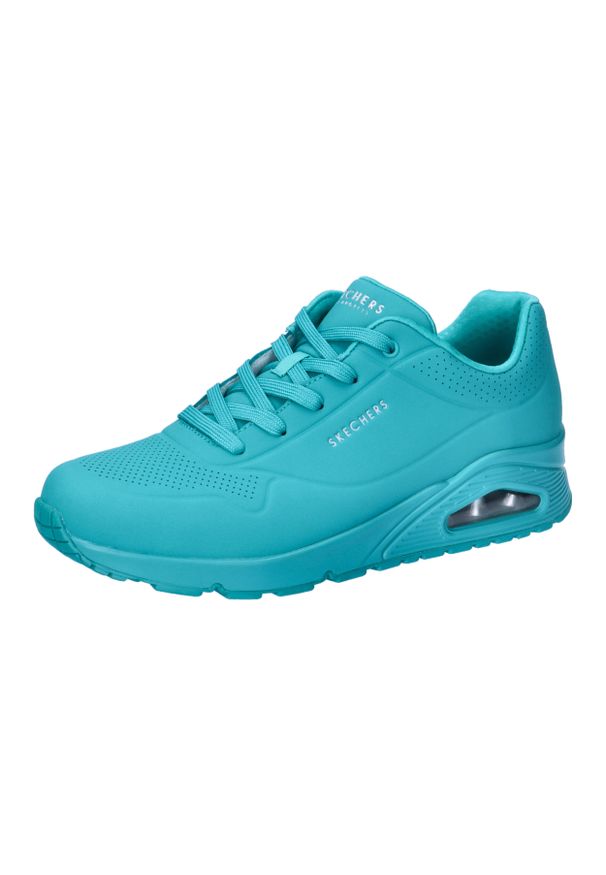 skechers - Buty Kobieta Skechers Uno Stand On Air niebieski. Kolor: niebieski