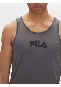 Fila Tank top Lirey FAM0919 Szary Slim Fit. Kolor: szary. Materiał: bawełna #3