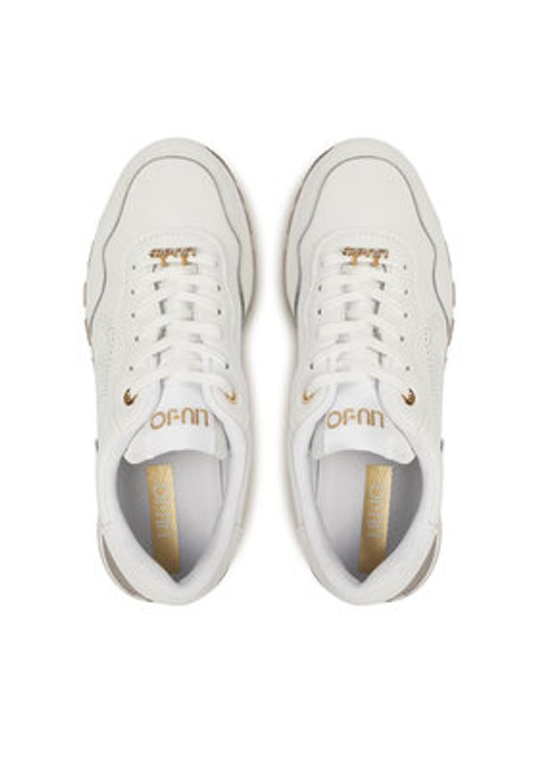 Liu Jo Sneakersy BA5043 P0102 Biały. Kolor: biały. Materiał: skóra