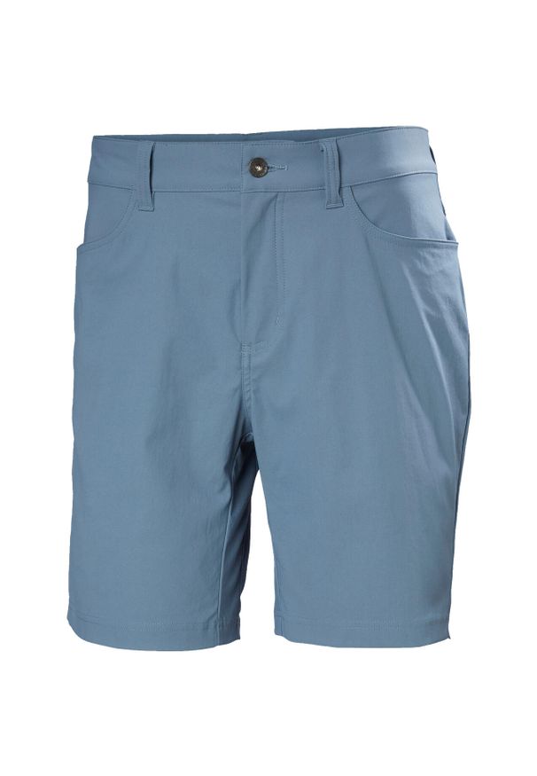 Krótkie spodenki z 5 kieszeniami Helly Hansen Holmen 2.0. Kolor: niebieski. Długość: krótkie. Sezon: lato. Sport: turystyka piesza