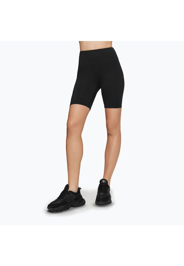Spodenki treningowe damskie Cardio Bunny Chilly. Kolor: czarny