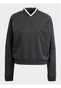 Adidas - adidas Bluza IA3039 Czarny Loose Fit. Kolor: czarny. Materiał: syntetyk #6
