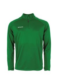 STANNO - Bluza dziecięca 1/4 z zamkiem błyskawicznym Stanno First. Kolor: wielokolorowy, biały, zielony. Materiał: poliester #1