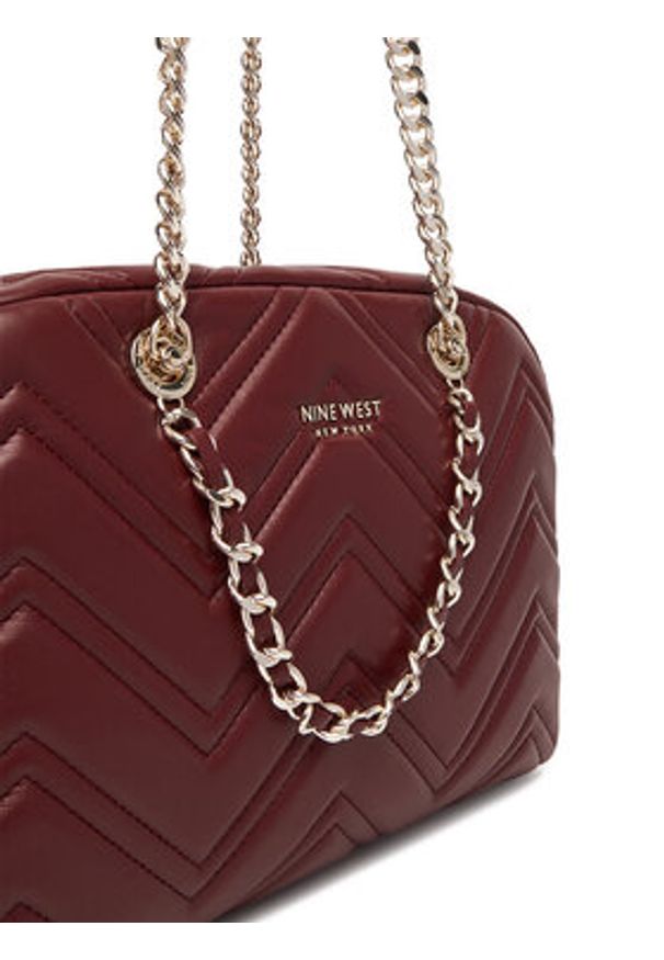 Nine West Torebka CEO-ALICE-LA482-3468 Bordowy. Kolor: czerwony