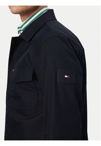 TOMMY HILFIGER - Tommy Hilfiger Kurtka przejściowa MW0MW38712 Granatowy Regular Fit. Kolor: niebieski. Materiał: bawełna #3