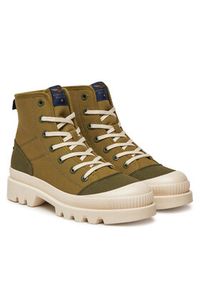 Aeronautica Militare Sneakersy 251SC305DCT354 Zielony. Kolor: zielony. Materiał: skóra
