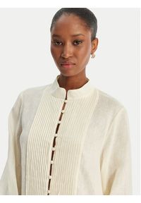 BARDOT - Bardot Sukienka letnia Antonia 59849DB Beżowy Relaxed Fit. Kolor: beżowy. Materiał: len. Sezon: lato #3