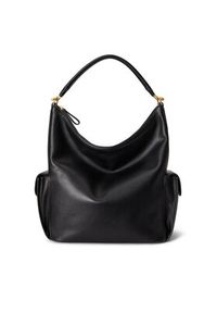 Lauren Ralph Lauren - LAUREN RALPH LAUREN Torebka 431P10123002 Czarny. Kolor: czarny. Materiał: skórzane #2
