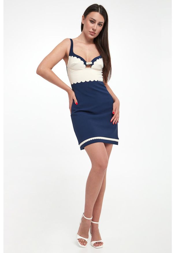 Elisabetta Franchi - Sukienka mini ELISABETTA FRANCHI. Długość: mini
