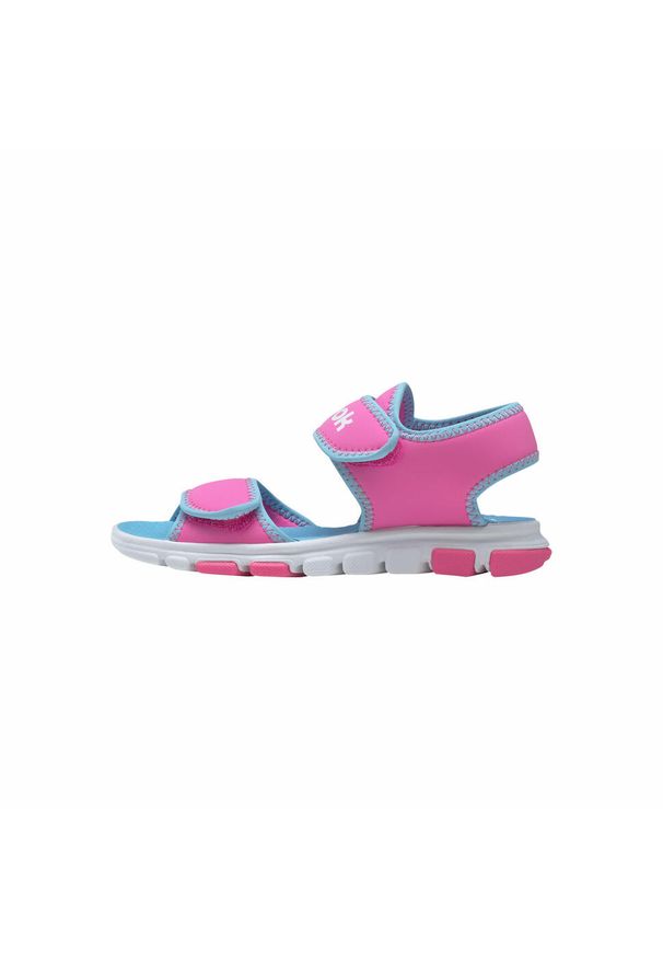 Buty do chodzenia dla dzieci Reebok Wave Glider Iii. Kolor: biały, wielokolorowy, różowy, niebieski. Materiał: materiał, syntetyk
