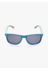 Okulary dla dzieci GOG Alice - matt blue/yellow. Kolor: niebieski