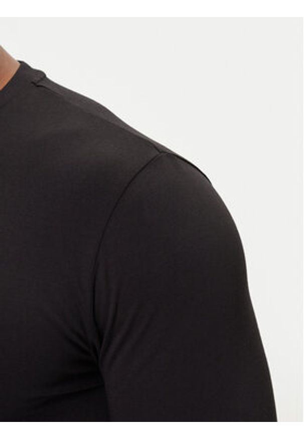 EA7 Emporio Armani Longsleeve 7M000900 AF10373 UC001 Czarny Regular Fit. Kolor: czarny. Materiał: bawełna. Długość rękawa: długi rękaw