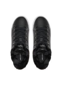 Karl Lagerfeld - KARL LAGERFELD Sneakersy KL67544 Czarny. Kolor: czarny. Materiał: skóra #3