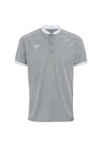 TECNIFIBRE - Koszulka tenisowa męska Tecnifibre Team Polo. Typ kołnierza: polo. Kolor: szary. Sport: tenis #1