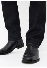 bonprix - Dżinsy z elastycznymi wstawkami w talii, classic fit, prosta nogawka. Stan: podwyższony. Kolor: czarny #3