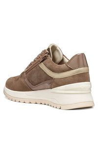 Geox Sneakersy D Desya D6500A 0QM22 C6002 Brązowy jasny. Kolor: brązowy. Materiał: skóra #5