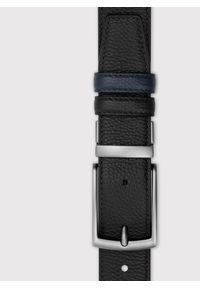 Pako Lorente - PAKO LORENTE – Dwustronny skórzany pasek męski. Materiał: skóra #6