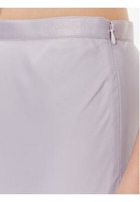 Calvin Klein Spódnica midi K20K203514 Fioletowy Regular Fit. Kolor: fioletowy. Materiał: syntetyk #4