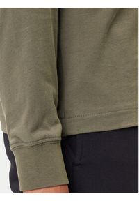 Napapijri Longsleeve S-Box Logo NP0A4I3M Khaki Regular Fit. Kolor: brązowy. Materiał: bawełna. Długość rękawa: długi rękaw
