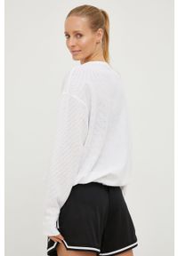 DKNY - Dkny bluza DP2T8798 damska kolor biały gładka. Kolor: biały. Wzór: gładki #5