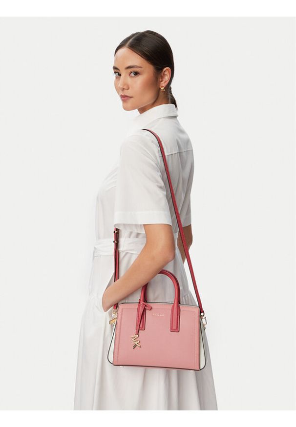 MICHAEL Michael Kors Torebka 30T5G9IS1T Różowy. Kolor: różowy. Materiał: skórzane