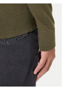 TOMMY HILFIGER - Tommy Hilfiger Sweter MW0MW28046 Zielony Regular Fit. Kolor: zielony. Materiał: bawełna #4