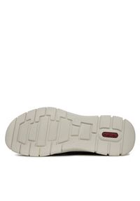 Rieker Sneakersy B7796-14 Granatowy. Kolor: niebieski. Materiał: materiał #5