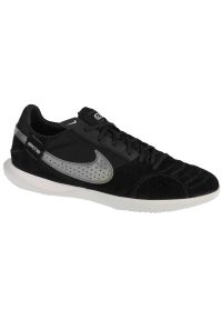 Buty piłkarskie Nike Streetgato M DC8466 010 czarne. Kolor: czarny. Materiał: guma, zamsz. Szerokość cholewki: normalna. Sport: piłka nożna