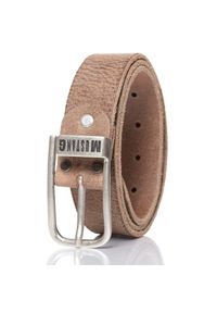 Mustang - MUSTANG PASEK SKÓRZANY MUS-M5002 0611 35mm Ledergürtel (RO2831). Materiał: skóra. Wzór: paski. Styl: klasyczny #3