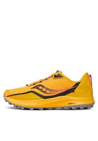 Saucony Buty do biegania Peregrine 12 S20737-16 Żółty. Kolor: żółty. Materiał: materiał #7