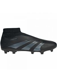 Adidas - Buty adidas Predator League Ll Fg M IG7769 czarne. Kolor: czarny. Materiał: materiał, syntetyk. Szerokość cholewki: normalna #10