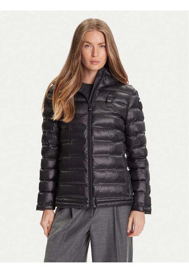 Blauer Kurtka przejściowa 25WBLDC02177 Czarny Regular Fit. Kolor: czarny. Materiał: syntetyk