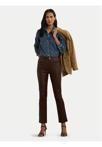 Lauren Ralph Lauren - LAUREN RALPH LAUREN Koszula jeansowa 200971084001 Niebieski Classic Fit. Kolor: niebieski. Materiał: bawełna #3