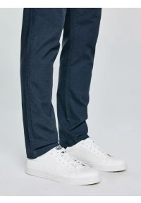 Big-Star - Sneakersy męskie ze skóry ekologicznej białe NN174282 101. Okazja: na co dzień. Kolor: biały. Materiał: skóra ekologiczna #5