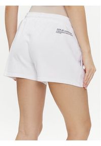 Replay Szorty sportowe W8047B.000.23650P Biały Regular Fit. Kolor: biały. Materiał: bawełna #7