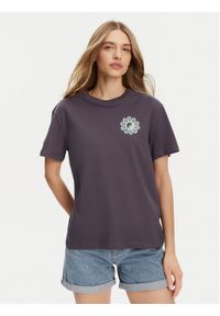 Billabong T-Shirt EBJZT00432-KRB0 Granatowy Regular Fit. Kolor: niebieski. Materiał: bawełna