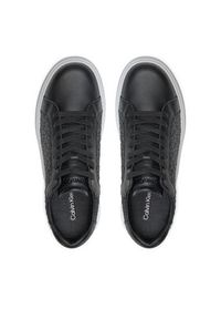 Calvin Klein Sneakersy Low Top Lace Up Lth Mono HM0HM01498 Czarny. Kolor: czarny #5