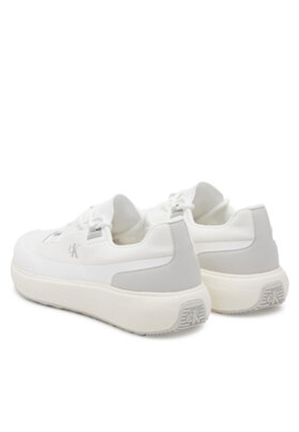 Calvin Klein Jeans Sneakersy Athleisure Runner Laceup Nt YW0YW01823 Biały. Kolor: biały. Materiał: materiał