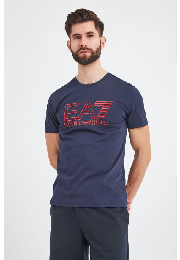 T-shirt EA7 Emporio Armani elegancki