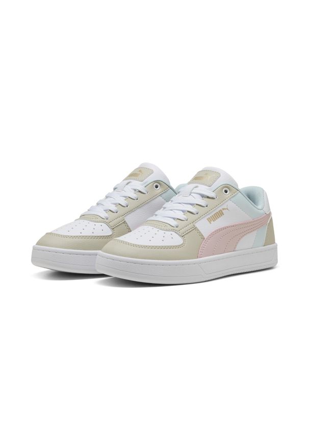 Puma - Młodzieżowe sneakersy PUMA Caven 2.0 Block PUMA. Kolor: różowy, biały, wielokolorowy, beżowy. Sezon: lato. Sport: turystyka piesza