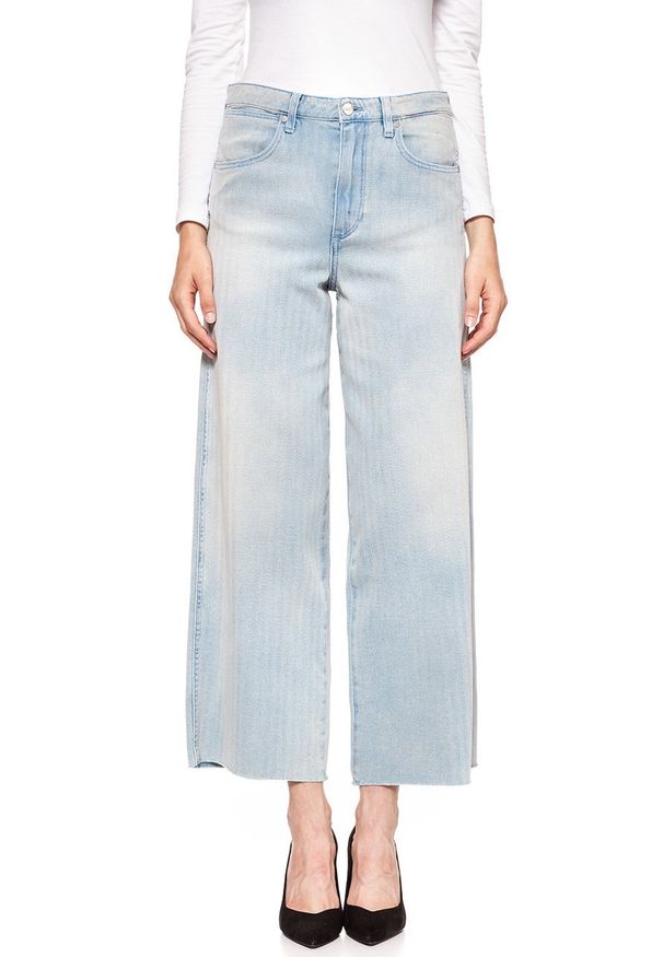 Wrangler - WRANGLER BAGGY HERRINGBONE W28GTS281 112128257. Stan: podwyższony. Wzór: aplikacja, jodełka