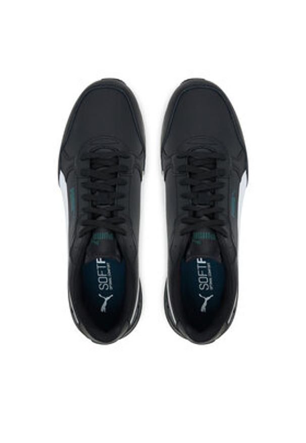 Puma Sneakersy St Runner V4 L 399068 22 Czarny. Kolor: czarny. Materiał: skóra